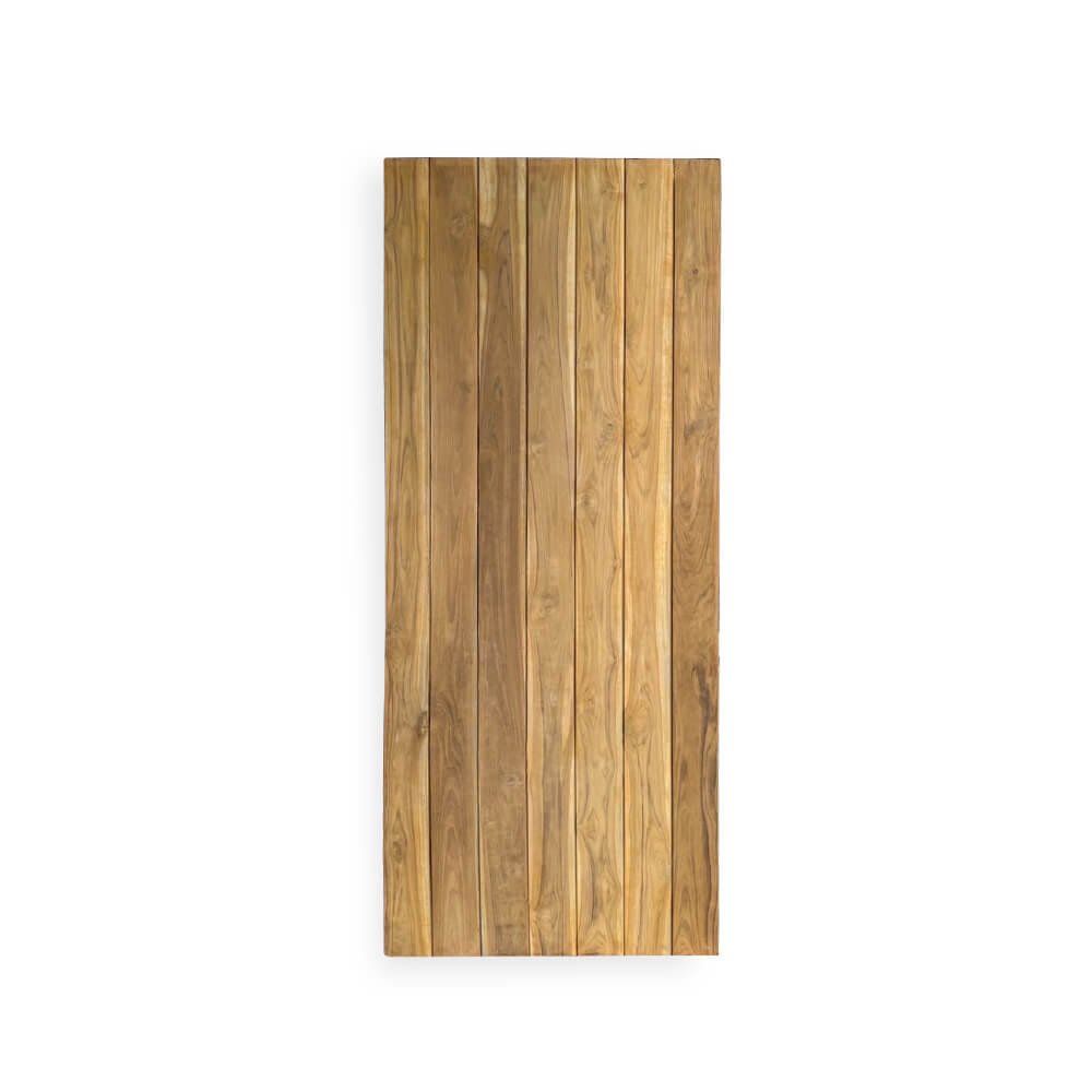ประตูไม้สัก PAREENA DECOR รุ่น 0023 ขนาด 80X200 ซม._0